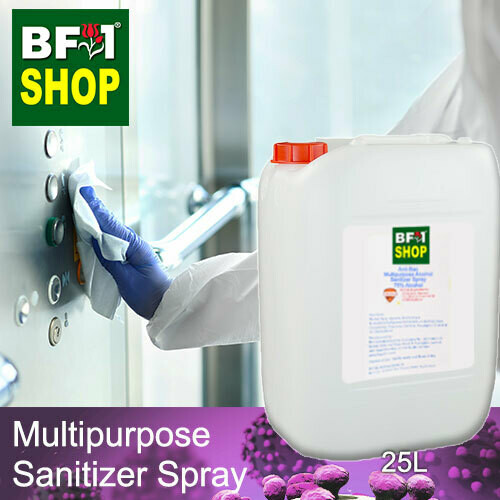 Anti-Bac Multipurpose Alcohol Sanitizer Spray ( 75% IPA Alcohol ) - 25L