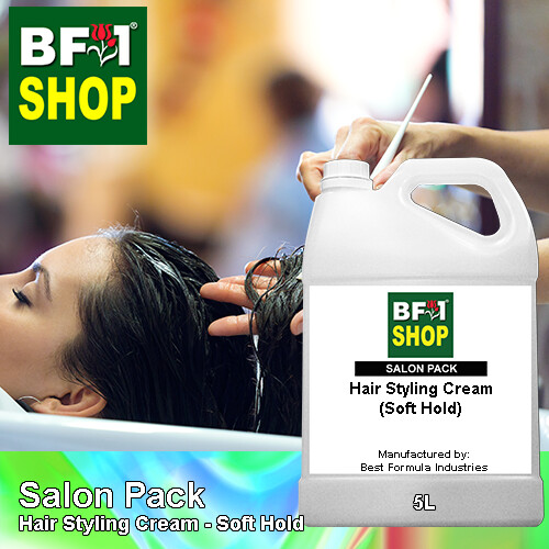 Salon Pack - Hair Styling Cream - Soft Hold - 5L