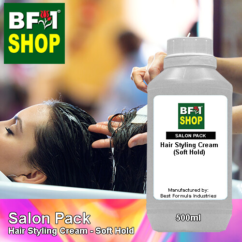Salon Pack - Hair Styling Cream - Soft Hold - 500ml