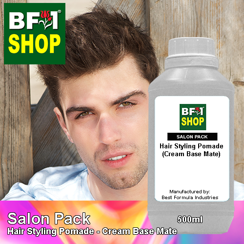 Salon Pack - Hair Styling Pomade - Cream Base Mate - 500ml