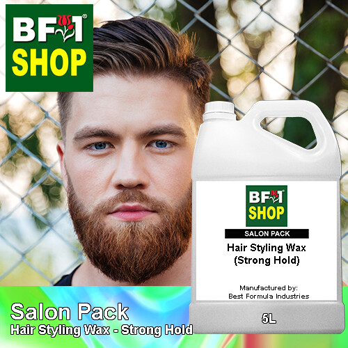Salon Pack - Hair Styling Wax - Strong Hold - 5L