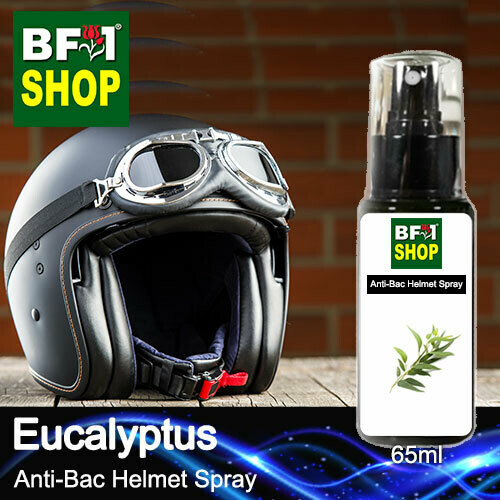 Helmet Sanitizer And Deodorizer Spray - Eucalyptus - 65ml