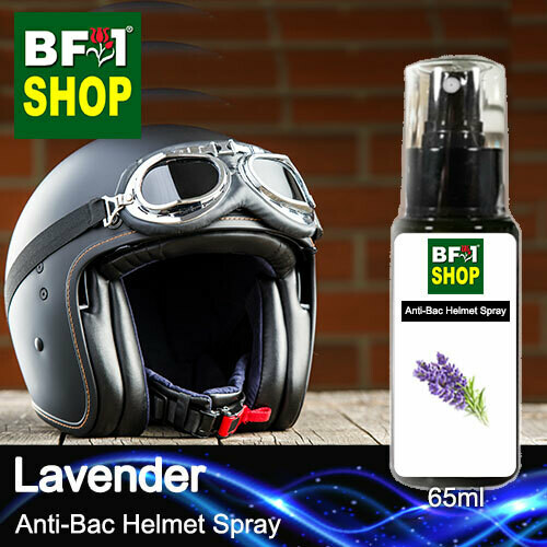 Helmet Sanitizer And Deodorizer Spray - Lavender - 65ml