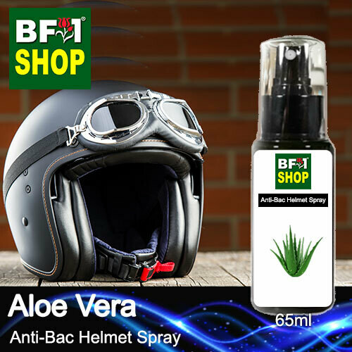 Helmet Sanitizer And Deodorizer Spray - Aloe Vera - 65ml