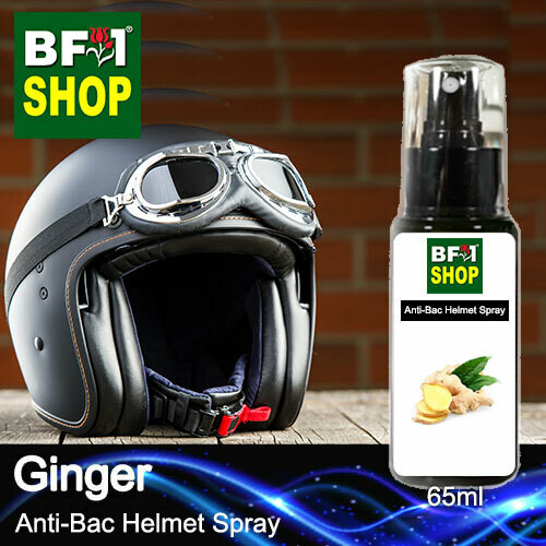 Helmet Sanitizer And Deodorizer Spray - Ginger - 65ml