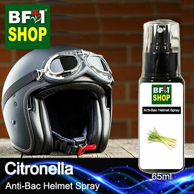 Anti-Bac Helmet Spray (ABHS1) - Citronella - 65ml Anti-Bac Helmet Spray (ABHS1) - Citronella - 65ml