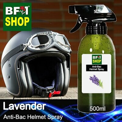Anti-Bac Helmet Spray (ABHS1) - Lavender - 500ml Anti-Bac Helmet Spray (ABHS1) - Lavender - 500ml