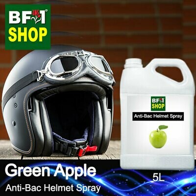 Anti-Bac Helmet Spray (ABHS1) - Apple - Green Apple - 5L Anti-Bac Helmet Spray (ABHS1) - Apple - Green Apple - 5L