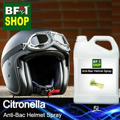 Anti-Bac Helmet Spray (ABHS1) - Citronella - 5L Anti-Bac Helmet Spray (ABHS1) - Citronella - 5L