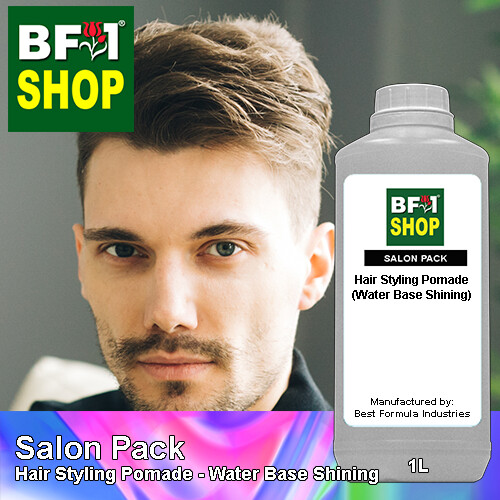 Salon Pack - Hair Styling Pomade - Water Base Shining - 1L