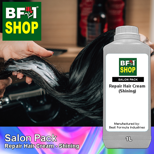 Salon Pack - Repair Hair Cream - Shining - 1L
