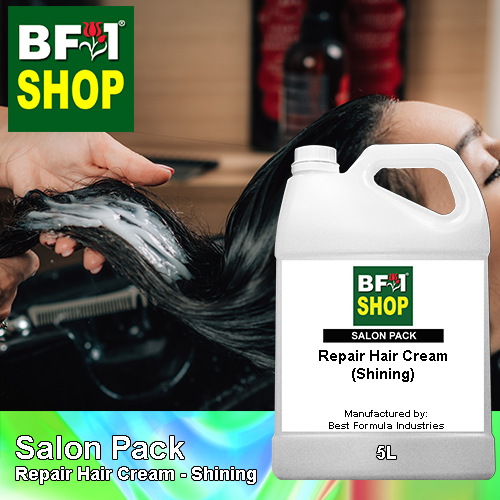 Salon Pack - Repair Hair Cream - Shining - 5L