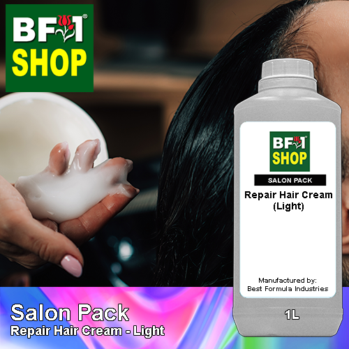 Salon Pack - Repair Hair Cream - Light - 1L
