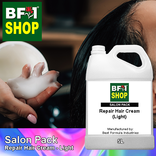 Salon Pack - Repair Hair Cream - Light - 5L