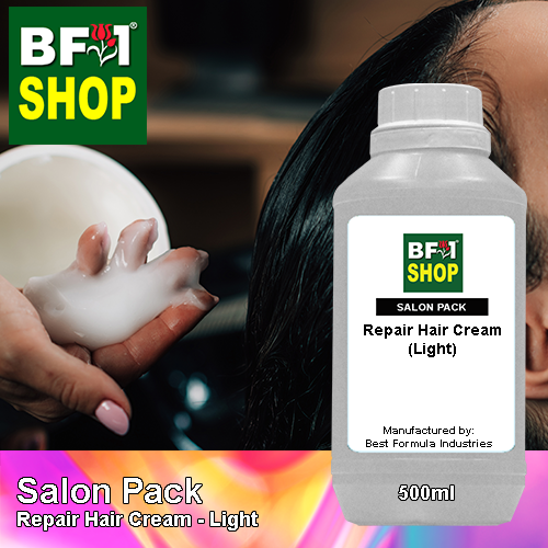 Salon Pack - Repair Hair Cream - Light - 500ml