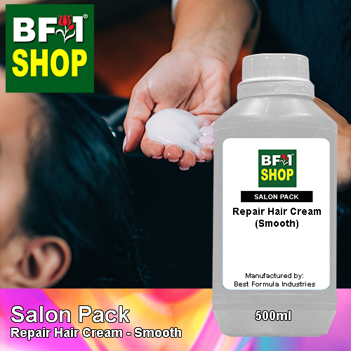 Salon Pack - Repair Hair Cream - Smooth - 500ml