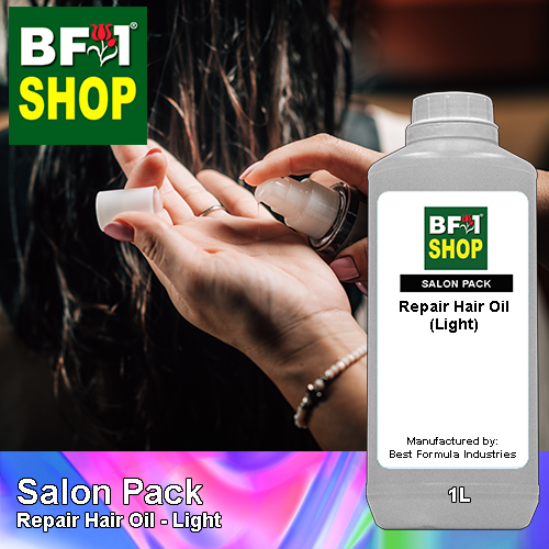 Salon Pack - Repair Hair Oil - Light - 1L