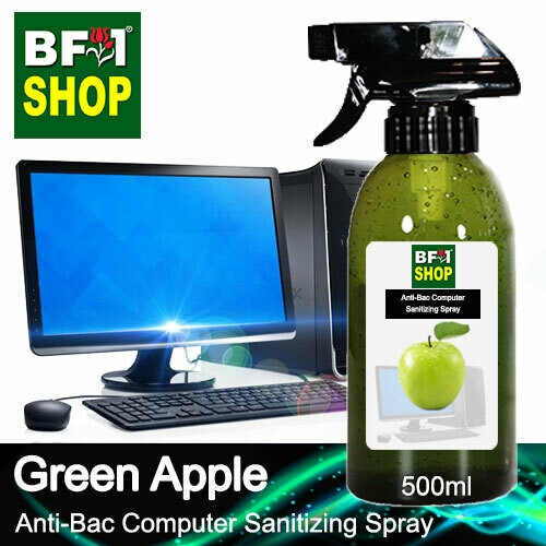 Anti-Bac Computer Sanitizing Spray Non Alcohol (ABCS) - Apple - Green Apple - 500ml