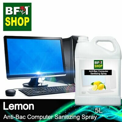 Anti-Bac Computer Sanitizing Spray (ABCS) - Lemon - 5L Anti-Bac Computer Sanitizing Spray (ABCS) - Lemon - 5L