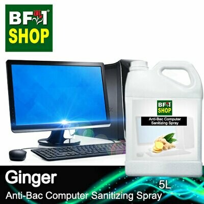Anti-Bac Computer Sanitizing Spray (ABCS) - Ginger - 5L Anti-Bac Computer Sanitizing Spray (ABCS) - Ginger - 5L
