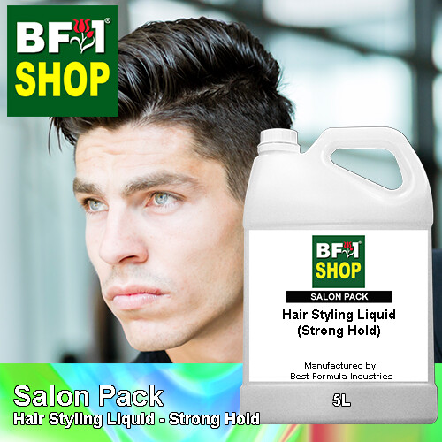 Salon Pack - Hair Styling Liquid - Strong Hold - 5L