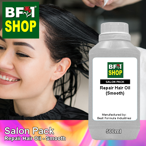 Salon Pack - Repair Hair Oil - Smooth - 500ml