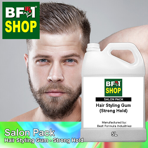 Salon Pack - Hair Styling Gum - Strong Hold - 5L