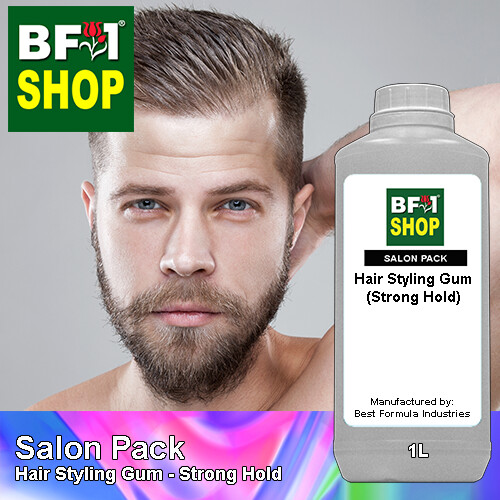 Salon Pack - Hair Styling Gum - Strong Hold - 1L