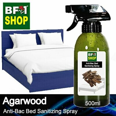 Anti-Bac Bed Sanitizing Spray (ABBS) - Agarwood - 500ml Anti-Bac Bed Sanitizing Spray (ABBS) - Agarwood - 500ml
