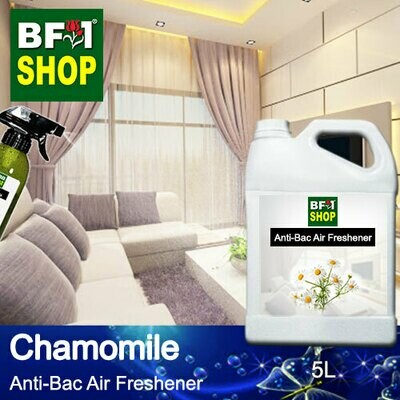 Anti-Bac Air Freshener - 75% Alcohol with Chamomile - 5L Anti-Bac Air Freshener - 75% Alcohol with Chamomile - 5L
