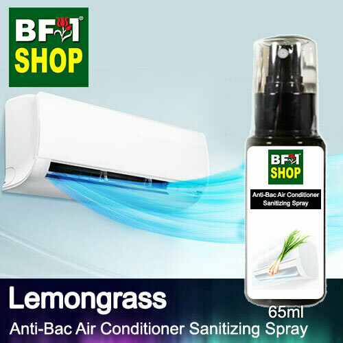 Anti-Bac Air Conditioner Sanitizing Spray Non Alcohol (ABACS) - Lemongrass - 65ml