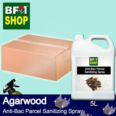 Anti-Bac Parcel Sanitizing Spray (ABPS) - Agarwood - 5L Anti-Bac Parcel Sanitizing Spray (ABPS) - Agarwood - 5L