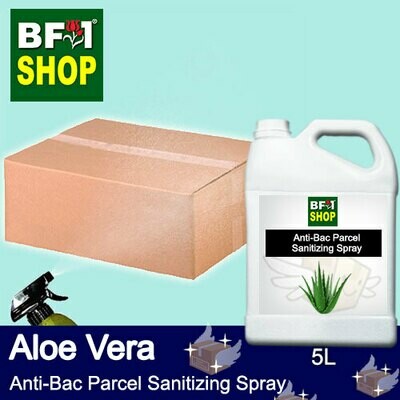 Anti-Bac Parcel Sanitizing Spray (ABPS) - Aloe Vera - 5L Anti-Bac Parcel Sanitizing Spray (ABPS) - Aloe Vera - 5L
