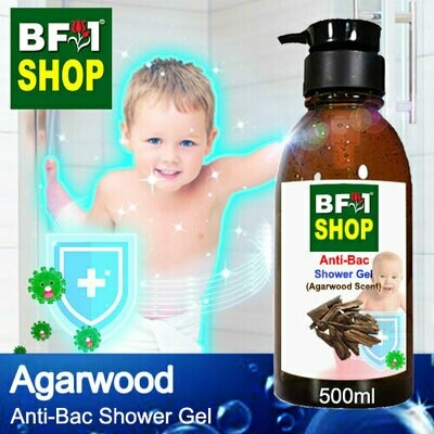 Anti-Bac Shower Gel (ABSG) - Agarwood - 500ml Anti-Bac Shower Gel (ABSG) - Agarwood - 500ml