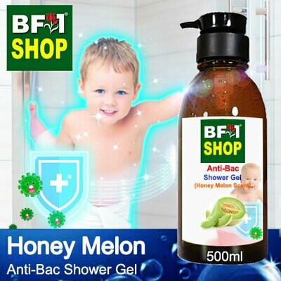 Anti-Bac Shower Gel (ABSG) - Honey Melon - 500ml Anti-Bac Shower Gel (ABSG) - Honey Melon - 500ml