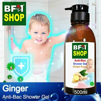 Anti-Bac Shower Gel (ABSG) - Ginger - 500ml Anti-Bac Shower Gel (ABSG) - Ginger - 500ml