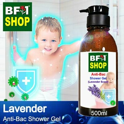Anti-Bac Shower Gel (ABSG) - Lavender - 500ml Anti-Bac Shower Gel (ABSG) - Lavender - 500ml