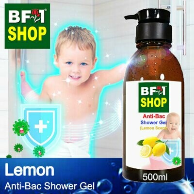 Anti-Bac Shower Gel (ABSG) - Lemon - 500ml Anti-Bac Shower Gel (ABSG) - Lemon - 500ml