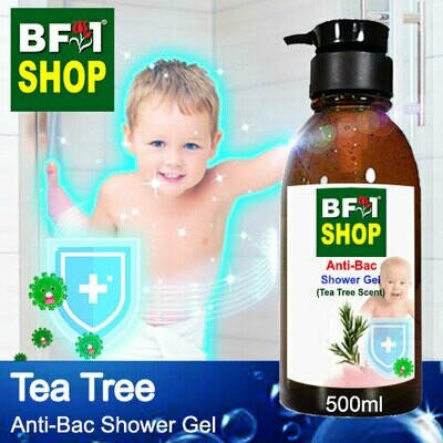 Anti-Bac Shower Gel (ABSG) - Tea Tree - 500ml Anti-Bac Shower Gel (ABSG) - Tea Tree - 500ml