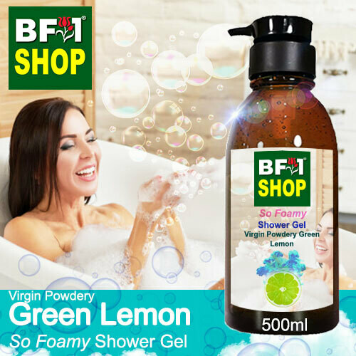 So Foamy Shower Gel (SFSG) - Virgin Powdery Lemon - Green Lemon - 500ml