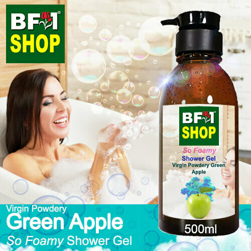 So Foamy Shower Gel (SFSG) - Virgin Powdery Apple - Green Apple - 500ml