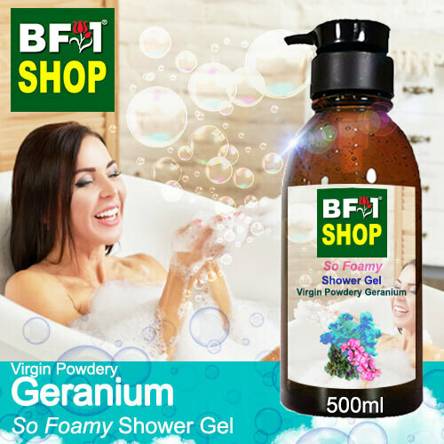 So Foamy Shower Gel (SFSG) - Virgin Powdery Geranium - 500ml