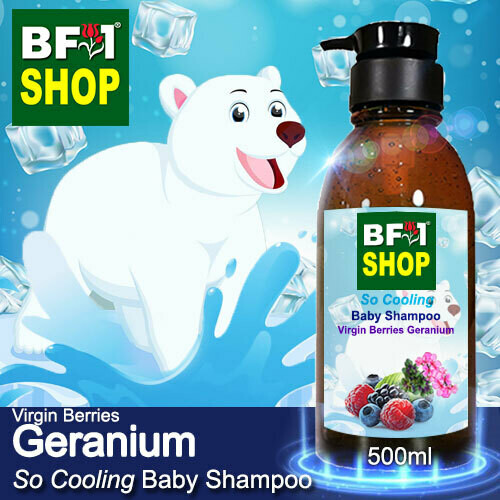 So Cooling Baby Shampoo (SCBS) - Virgin Berries Geranium - 500ml