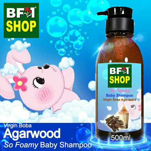 So Foamy Baby Shampoo (SFBS) - Virgin Boba Agarwood - 500ml