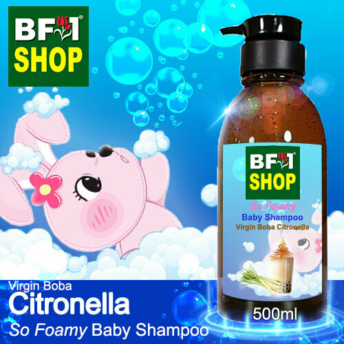 So Foamy Baby Shampoo (SFBS) - Virgin Boba Citronella - 500ml
