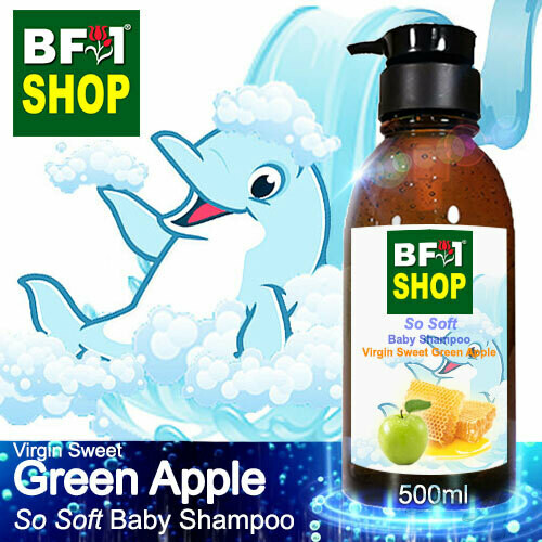 So Soft Baby Shampoo (SSBS1) - Virgin Sweet Apple - Green Apple - 500ml