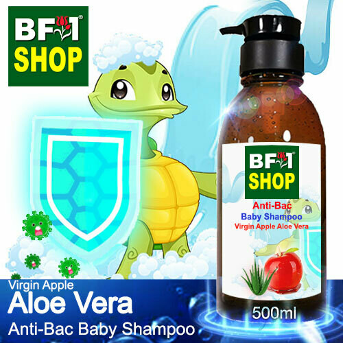Anti-Bac Baby Shampoo (ABBS1) - Virgin Apple Aloe Vera - 500ml