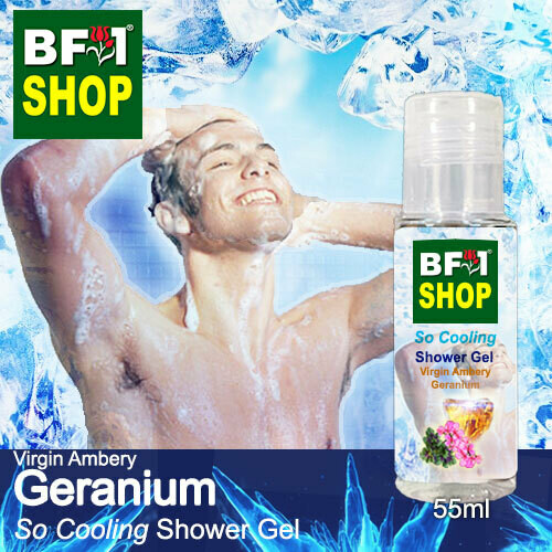 So Cooling Shower Gel (SCSG) - Virgin Ambery Geranium - 55ml