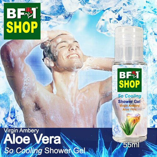 So Cooling Shower Gel (SCSG) - Virgin Ambery Aloe Vera - 55ml