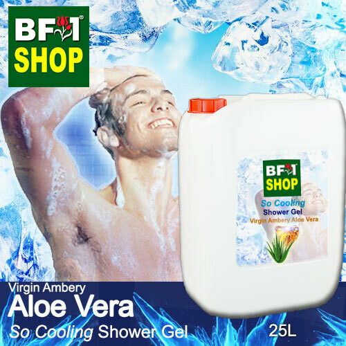So Cooling Shower Gel (SCSG) - Virgin Ambery Aloe Vera - 25L